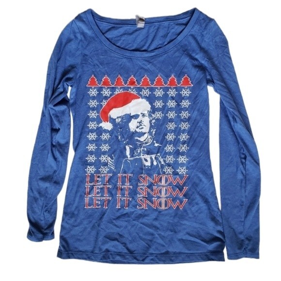 GOT JON SNOW - LET IT SNOW LS TOP - Picture 2 of 8